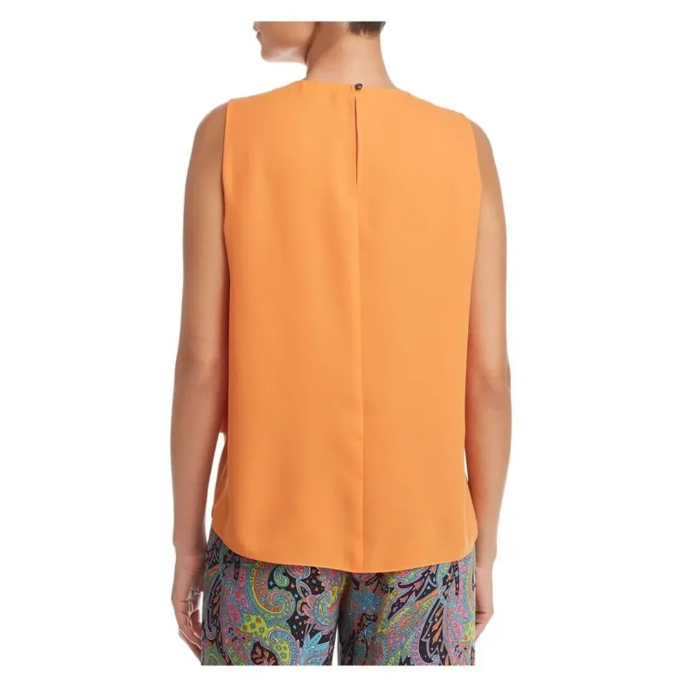 LE GALI Womens Tiered Sleeveless Jewel Neck Tank Top_2